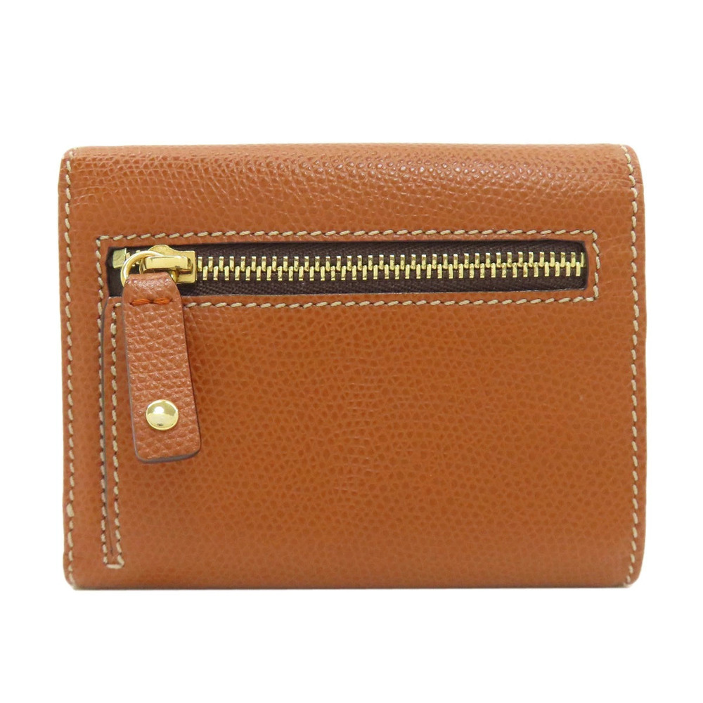 Loewe Bi Anagram Leather Wallet purse fold coin Black
